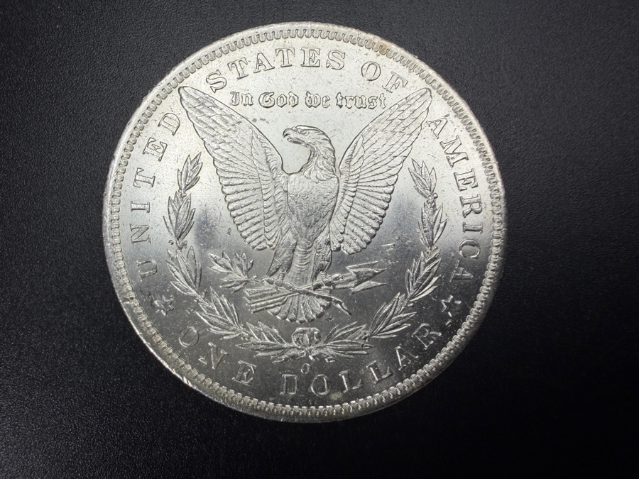 1885 O Brilliant Uncirculated Morgan Silver Dollar [Photo 3]