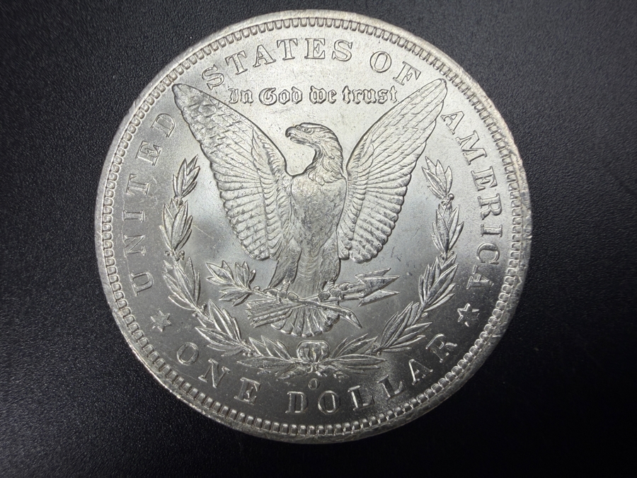 1885 O Brilliant Uncirculated Morgan Silver Dollar [Photo 3]