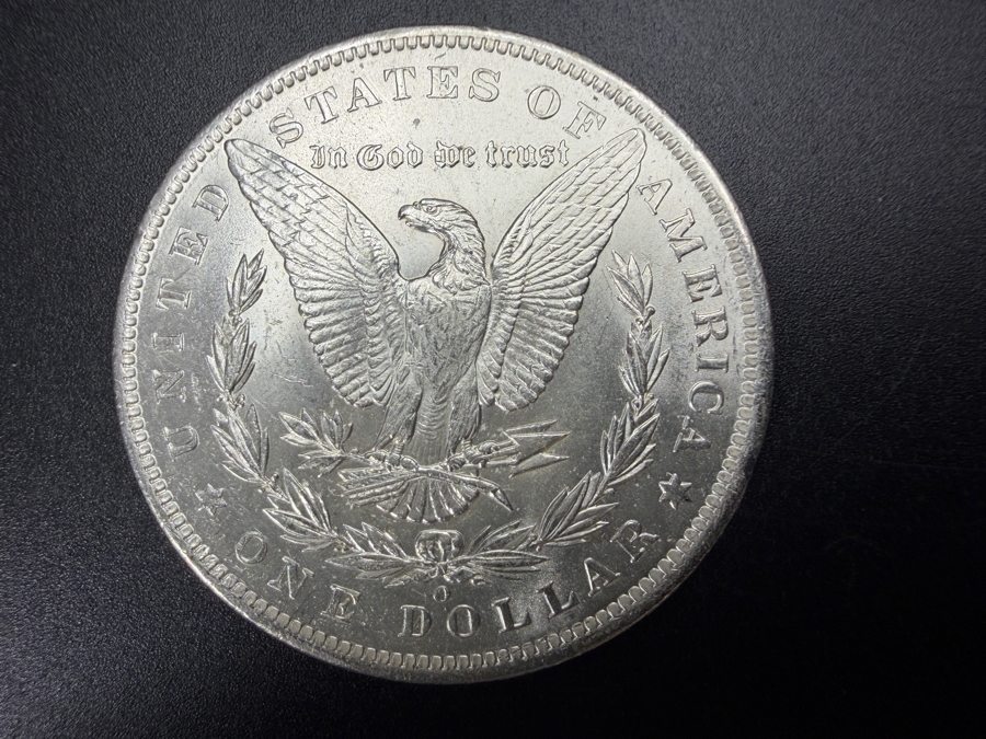 1885 O Brilliant Uncirculated Morgan Silver Dollar [Photo 3]