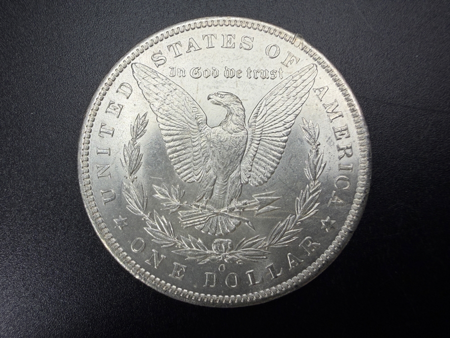 1885 O Brilliant Uncirculated Morgan Silver Dollar [Photo 3]