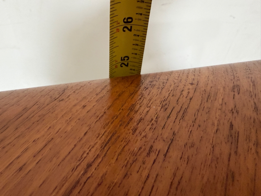 Vintage Danish Mid Century Modern Minerva Corner Table Designed by Peter Hvidt and Orla Molgaard-Nielsen for France & Son 29.5W X 29.5D X 25H [Photo 14]