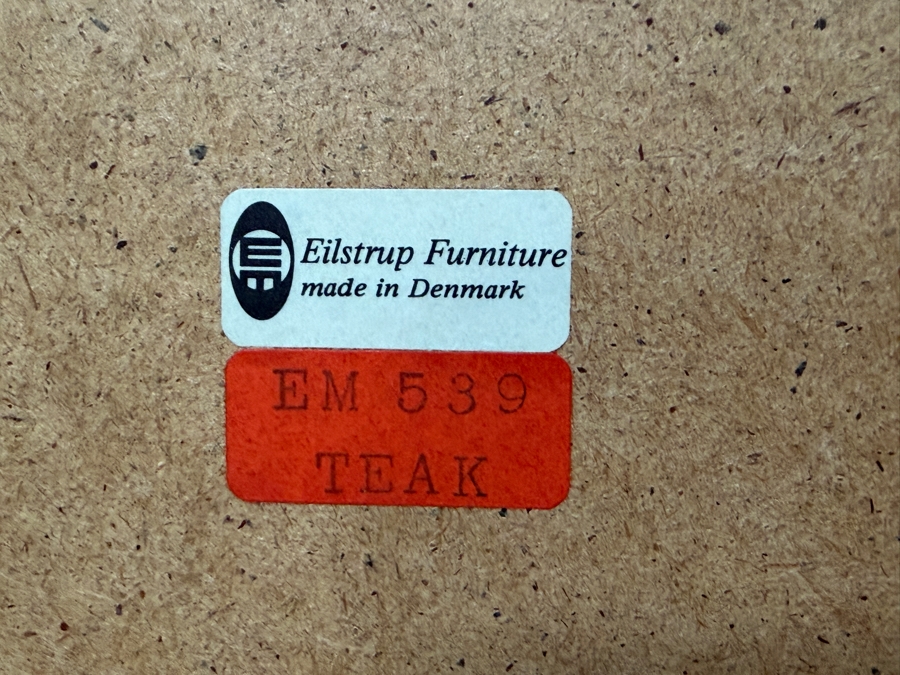 Vintage Danish Mid-Century Modern Teak Wall Mirror by Eilstrup Furniture 23.75W X 35.75 [Photo 5]