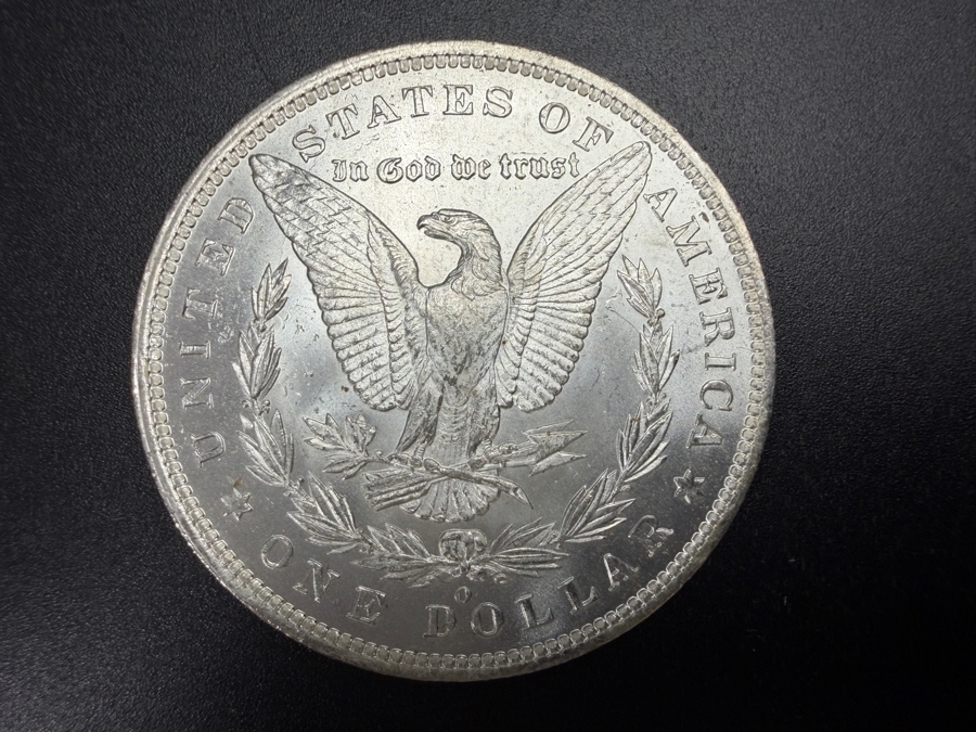 1885 O Brilliant Uncirculated Morgan Silver Dollar [Photo 3]