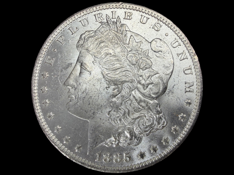 Antique Brilliant Uncirculated Silver Dollar Coin Sale Featuring Silver Morgans and Peace Dollars Part Two