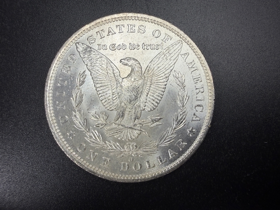 1885 O Brilliant Uncirculated Morgan Silver Dollar [Photo 3]