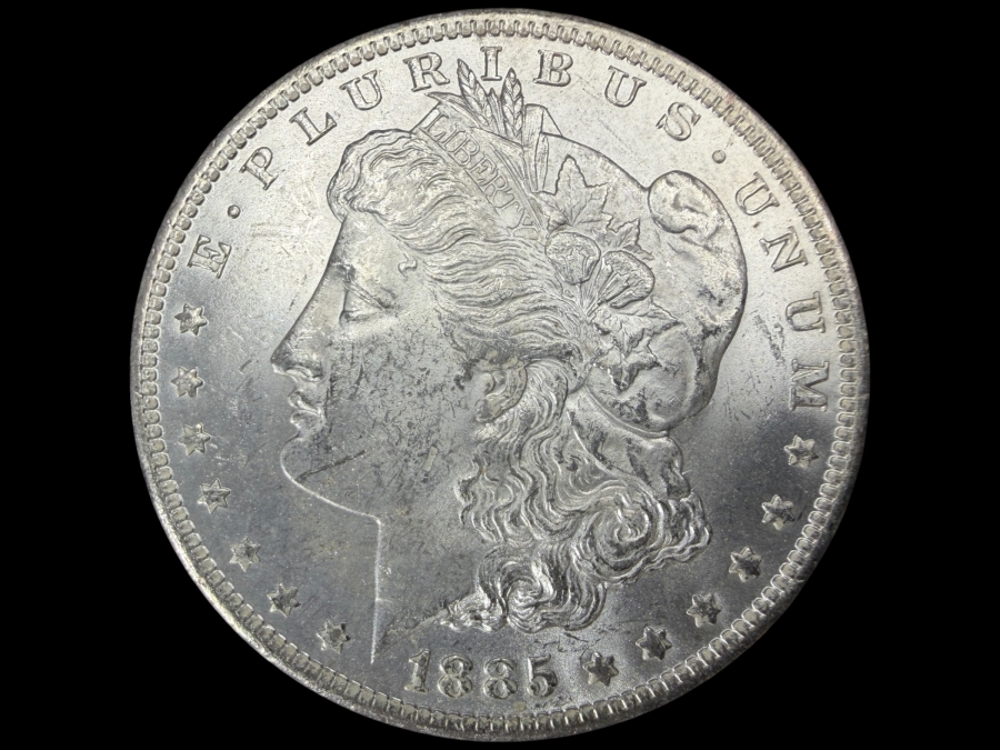 Antique Brilliant Uncirculated Silver Dollar Coin Sale Featuring Silver Morgans and Peace Dollars Part Two