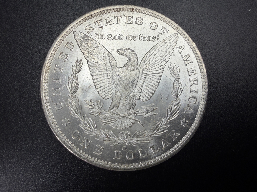 1885 O Brilliant Uncirculated Morgan Silver Dollar [Photo 3]