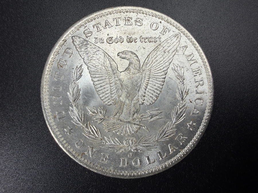 1885 O Brilliant Uncirculated Morgan Silver Dollar [Photo 3]
