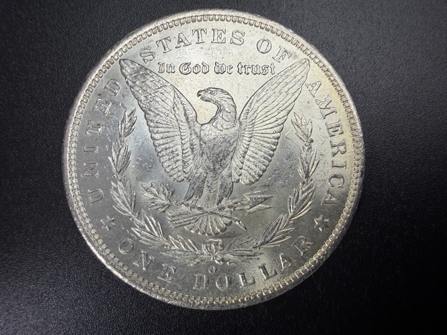 1885 O Brilliant Uncirculated Morgan Silver Dollar [Photo 3]
