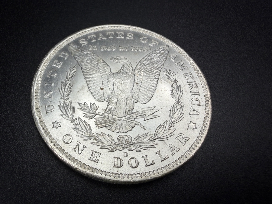 1885 O Brilliant Uncirculated Morgan Silver Dollar [Photo 4]
