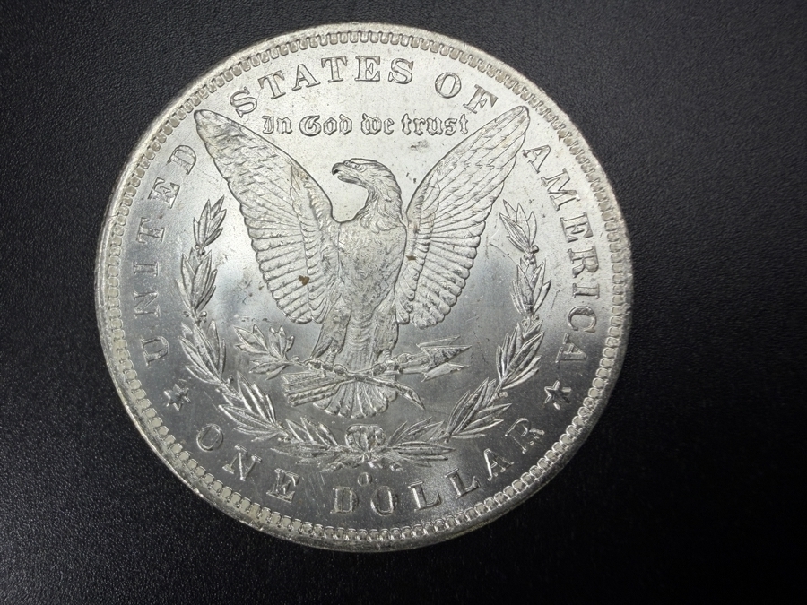 1885 O Brilliant Uncirculated Morgan Silver Dollar [Photo 3]
