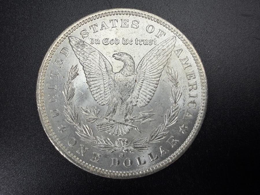 1885 O Brilliant Uncirculated Morgan Silver Dollar [Photo 3]