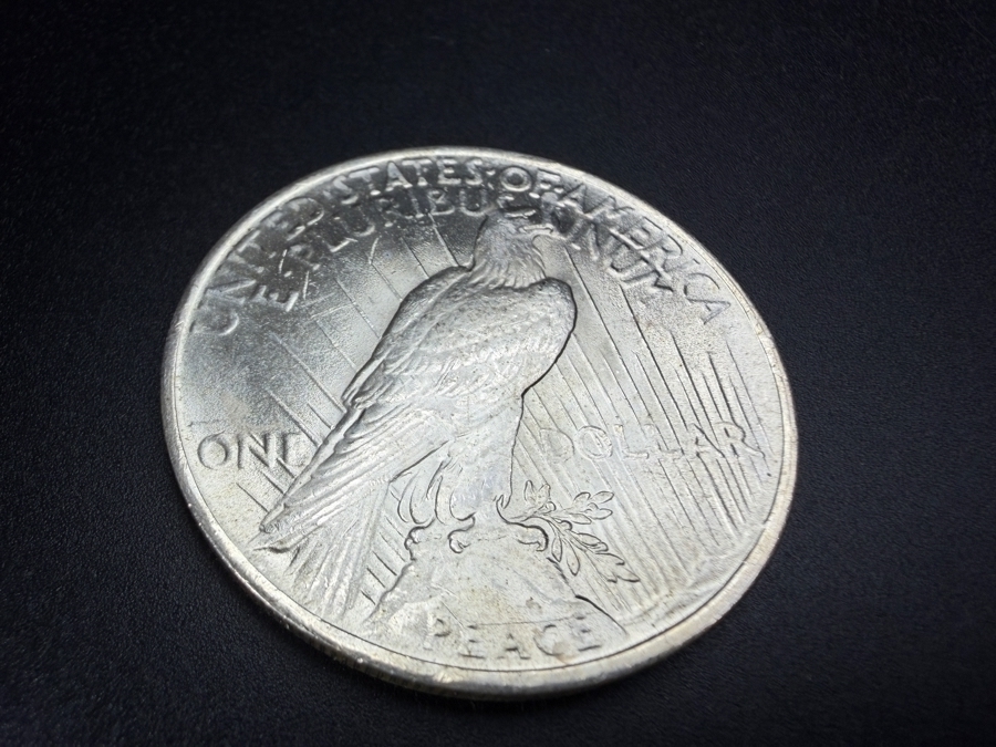1922 Brilliant Uncirculated Peace Silver Dollar [Photo 4]