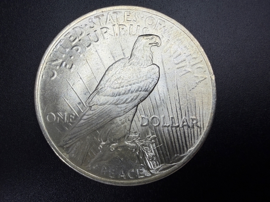 1922 Brilliant Uncirculated Peace Silver Dollar [Photo 3]