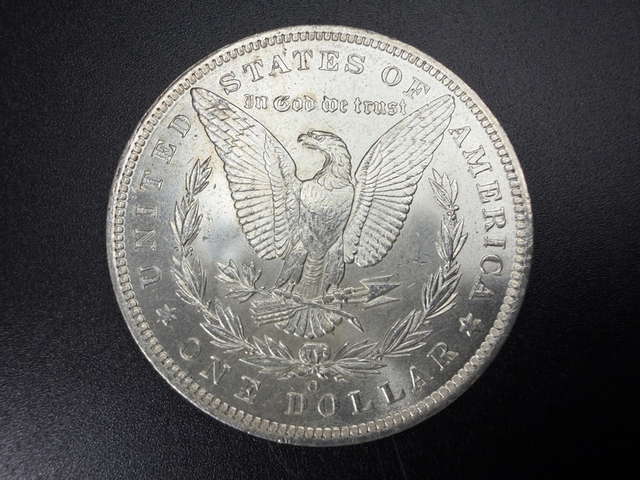 1885 O Brilliant Uncirculated Morgan Silver Dollar [Photo 3]