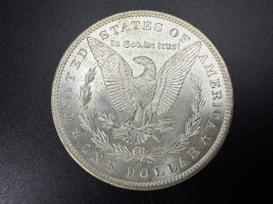 1885 O Brilliant Uncirculated Morgan Silver Dollar [Photo 3]