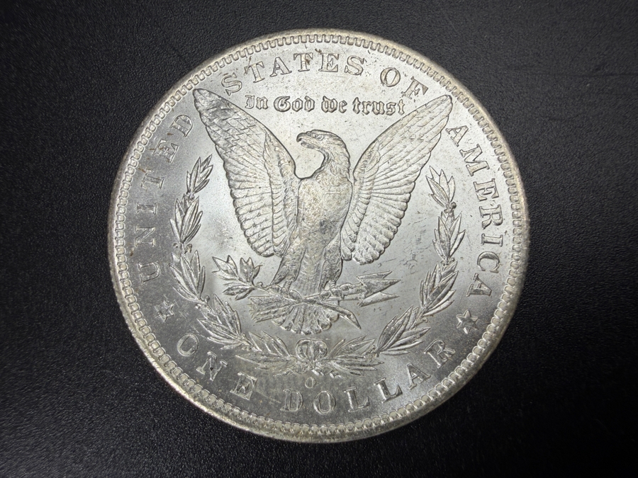 1885 O Brilliant Uncirculated Morgan Silver Dollar [Photo 3]