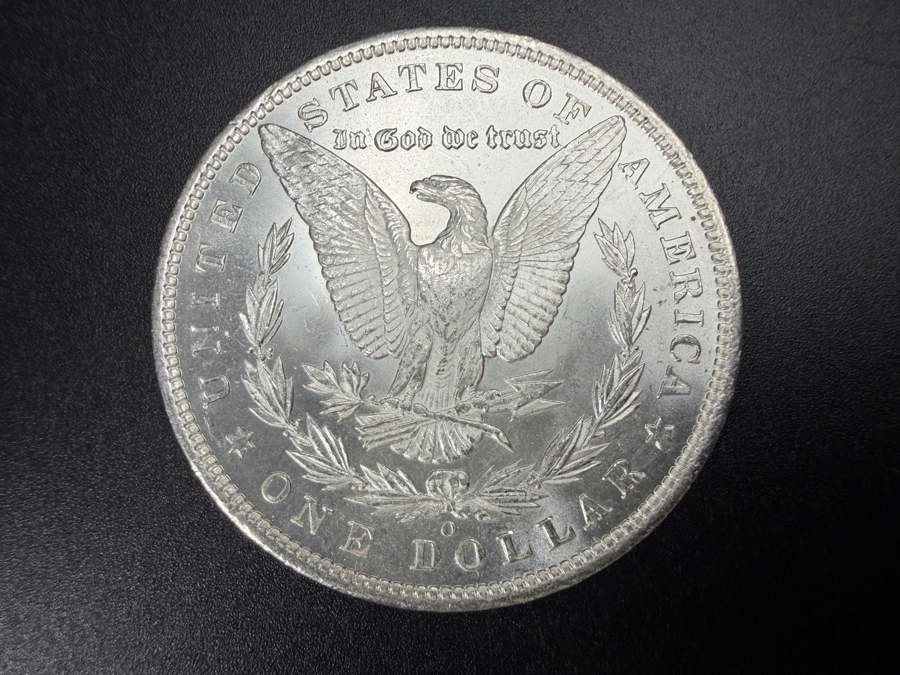 1885 O Brilliant Uncirculated Morgan Silver Dollar [Photo 3]