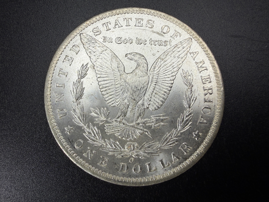 1885 O Brilliant Uncirculated Morgan Silver Dollar [Photo 3]