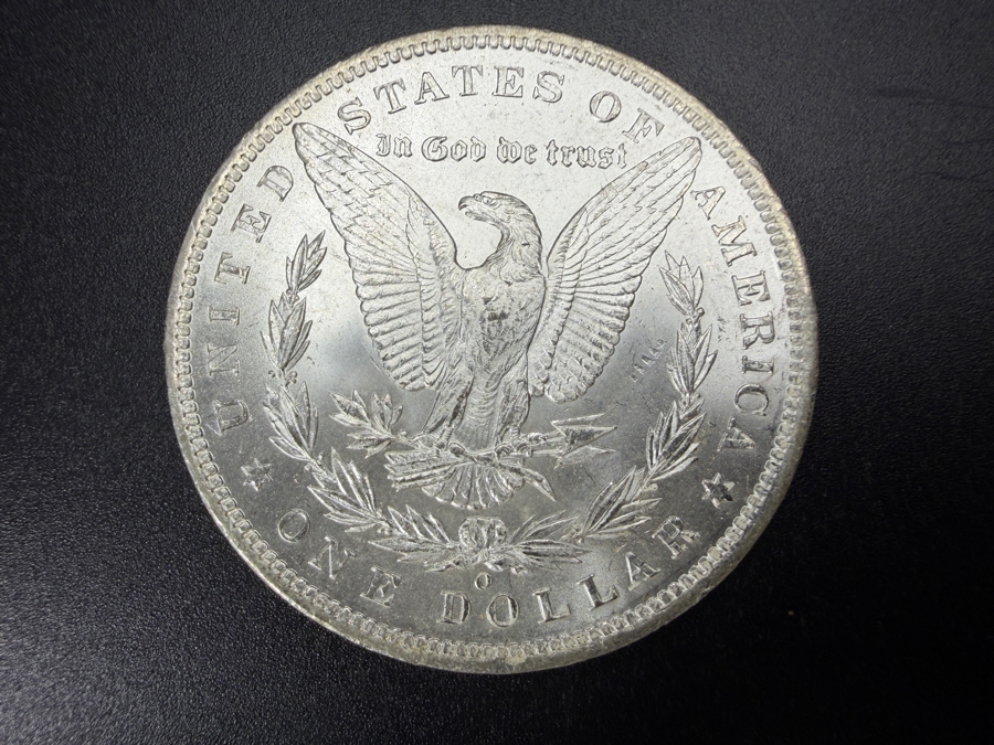 1885 O Brilliant Uncirculated Morgan Silver Dollar [Photo 3]