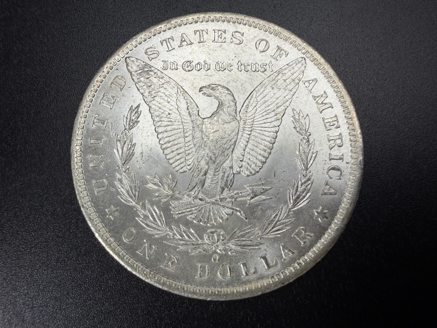 1885 O Brilliant Uncirculated Morgan Silver Dollar [Photo 3]