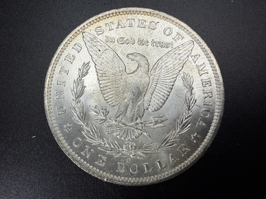 1885 O Brilliant Uncirculated Morgan Silver Dollar [Photo 3]