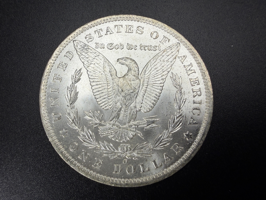 1885 O Brilliant Uncirculated Morgan Silver Dollar [Photo 3]