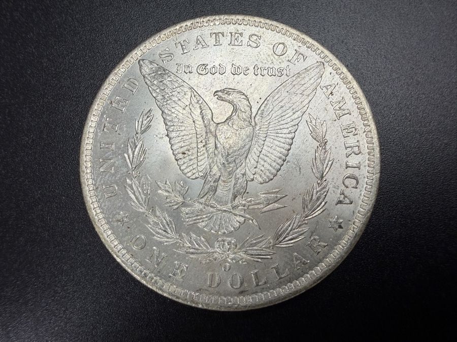 1885 O Brilliant Uncirculated Morgan Silver Dollar [Photo 3]