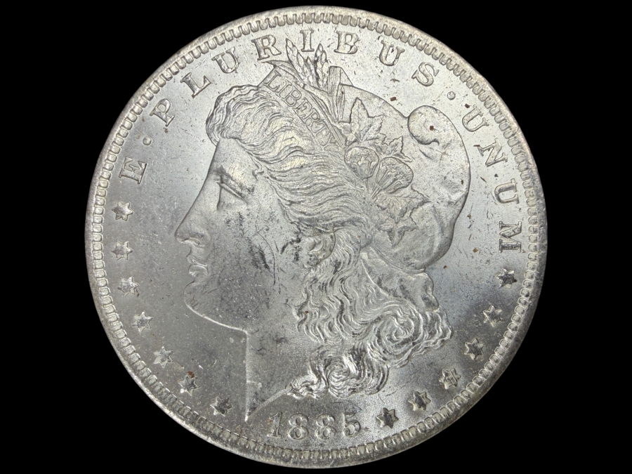 1885 O Brilliant Uncirculated Morgan Silver Dollar