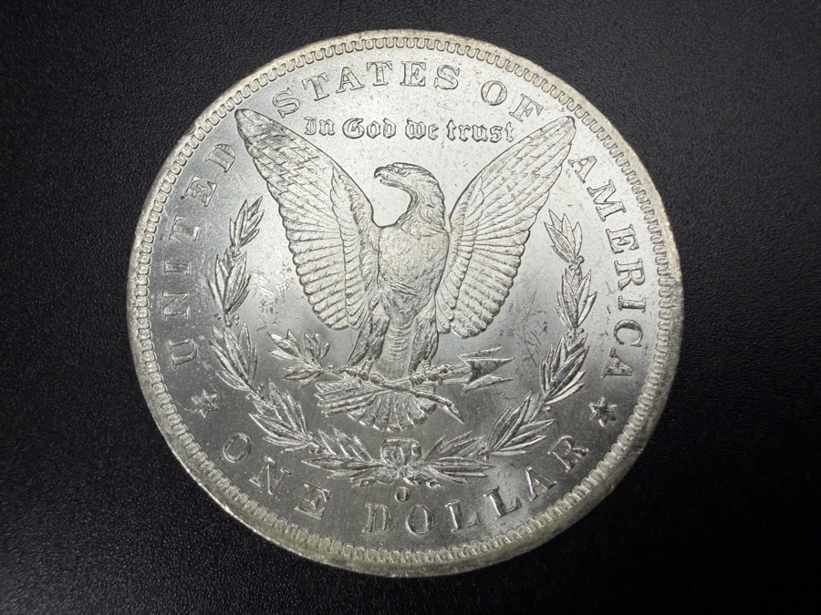 1885 O Brilliant Uncirculated Morgan Silver Dollar [Photo 3]