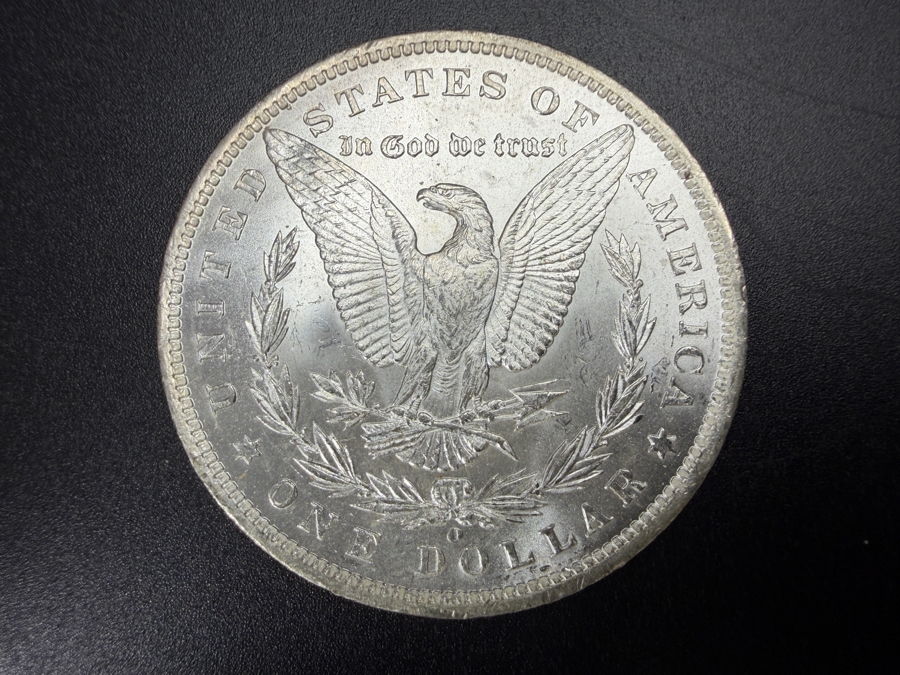 1885 O Brilliant Uncirculated Morgan Silver Dollar [Photo 3]