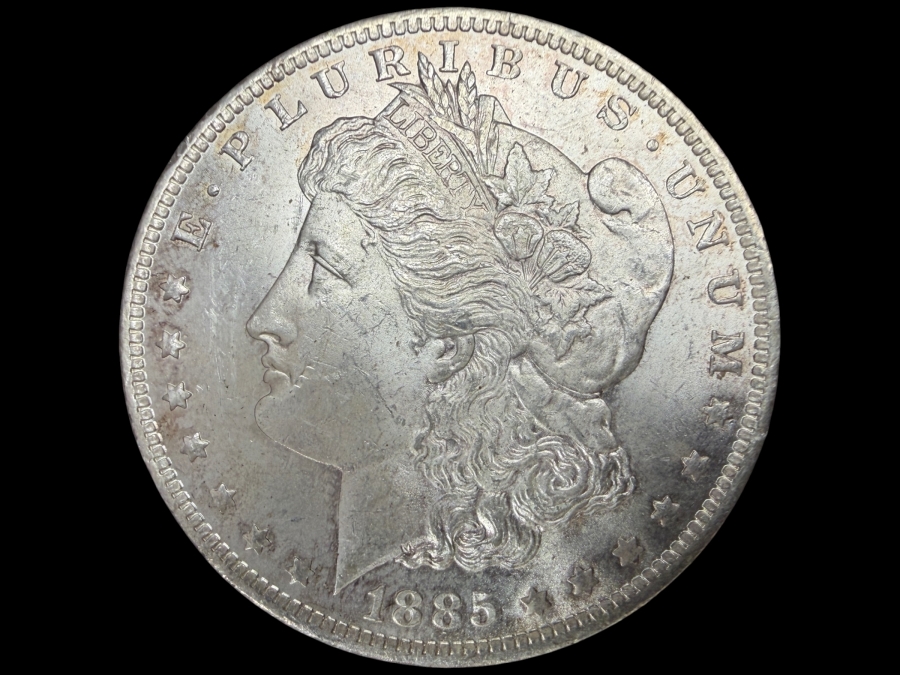1885 O Brilliant Uncirculated Morgan Silver Dollar