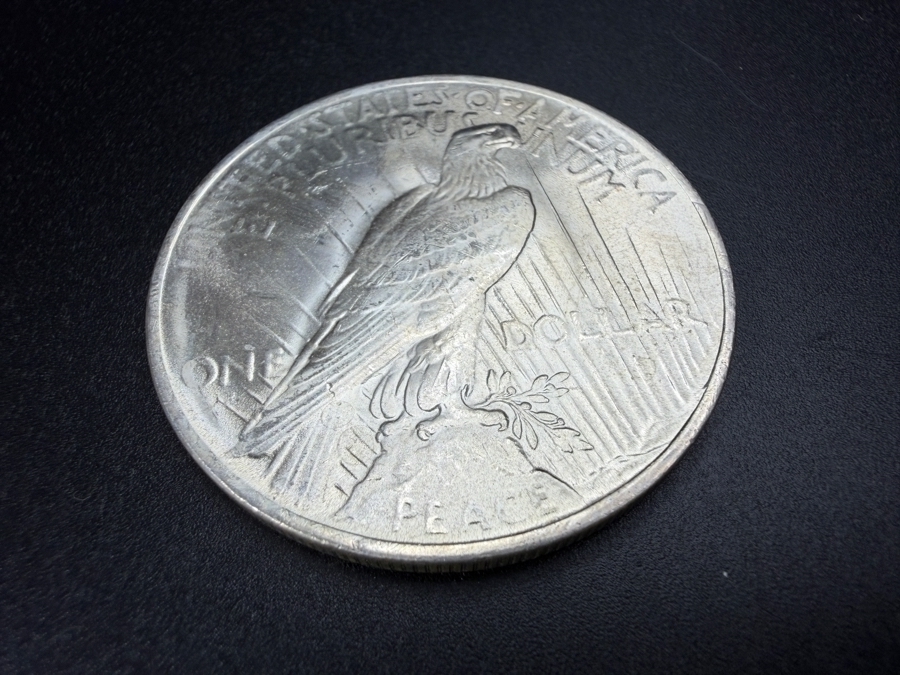 1885 O Brilliant Uncirculated Morgan Silver Dollar [Photo 4]