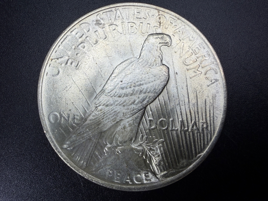 1922 Brilliant Uncirculated Peace Silver Dollar [Photo 3]