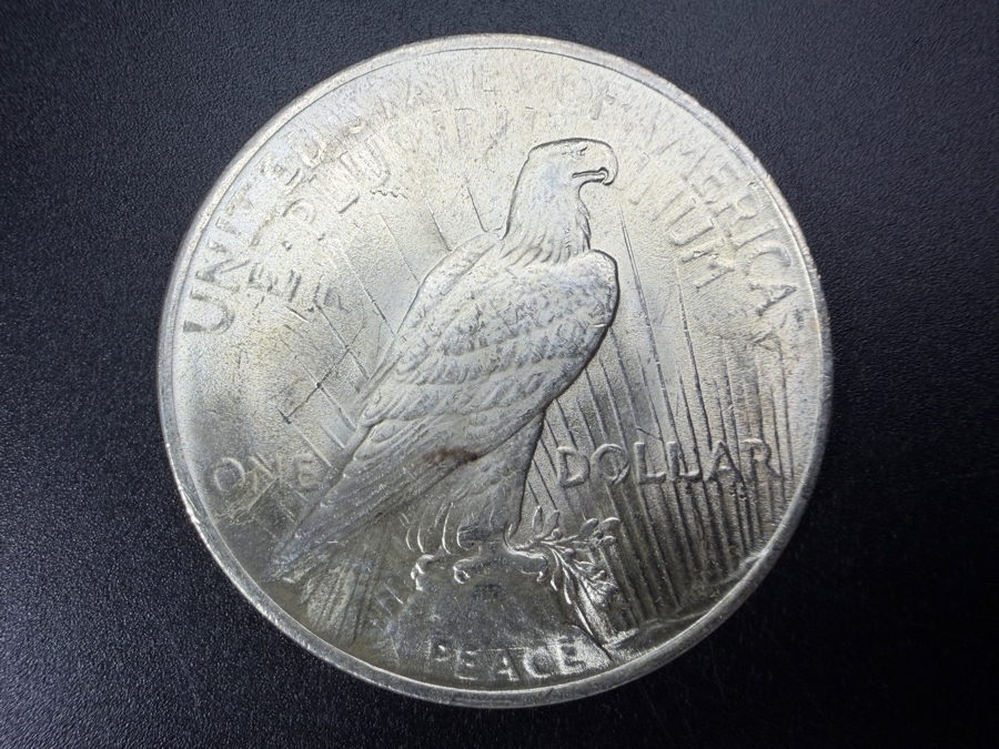 1922 Brilliant Uncirculated Peace Silver Dollar [Photo 3]