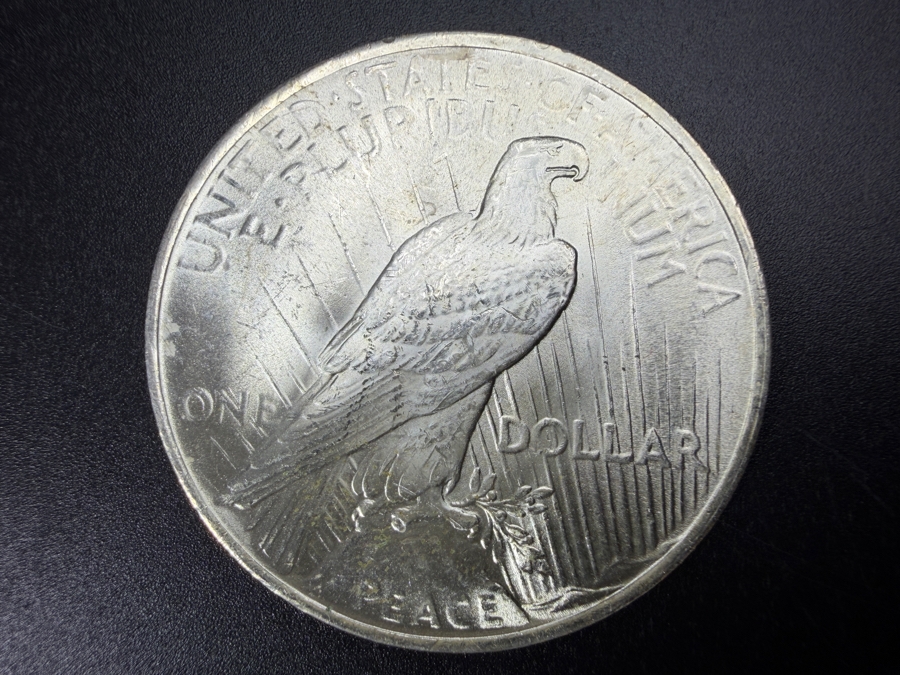 1922 Brilliant Uncirculated Peace Silver Dollar [Photo 3]