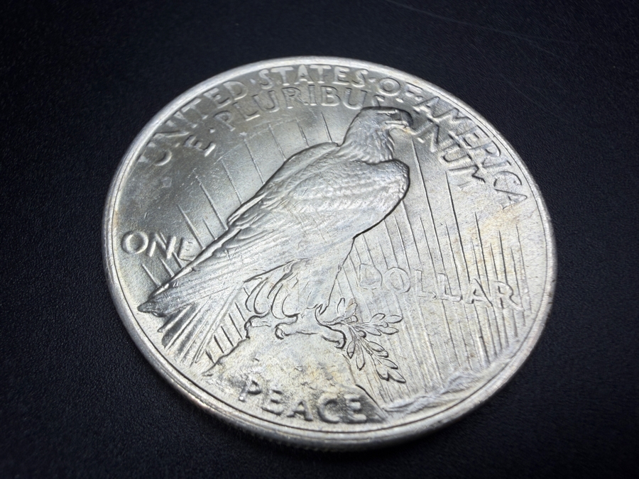 1922 Brilliant Uncirculated Peace Silver Dollar [Photo 3]