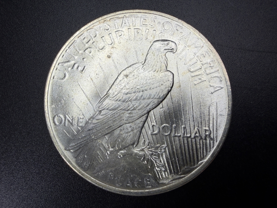 1922 Brilliant Uncirculated Peace Silver Dollar [Photo 3]