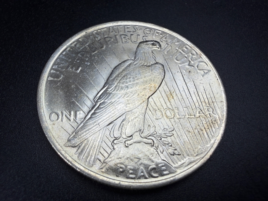 1922 Brilliant Uncirculated Peace Silver Dollar [Photo 4]