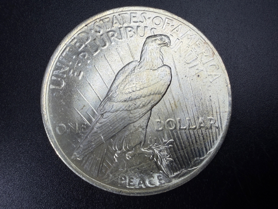 1922 Brilliant Uncirculated Peace Silver Dollar [Photo 3]