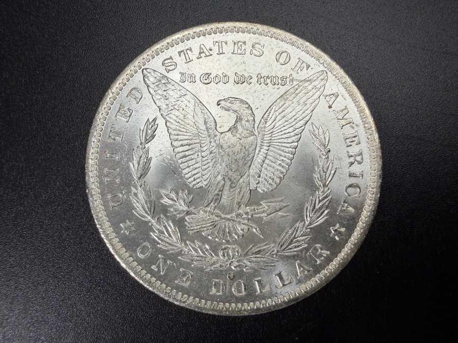 1885 O Brilliant Uncirculated Morgan Silver Dollar [Photo 3]