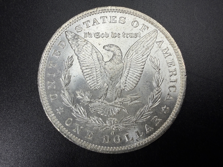 1885 O Brilliant Uncirculated Morgan Silver Dollar [Photo 3]