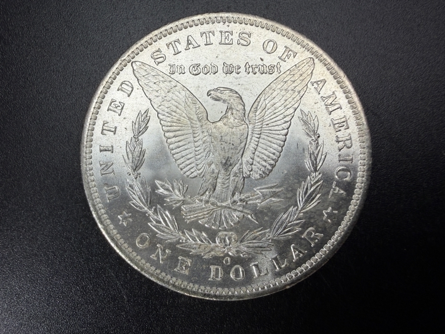 1885 O Brilliant Uncirculated Morgan Silver Dollar [Photo 3]