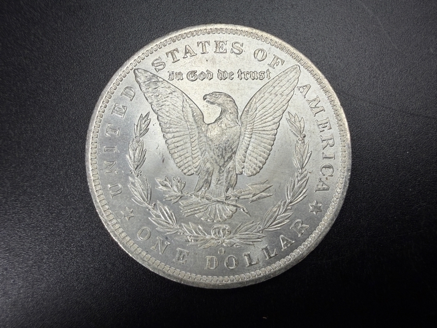 1885 O Brilliant Uncirculated Morgan Silver Dollar [Photo 3]
