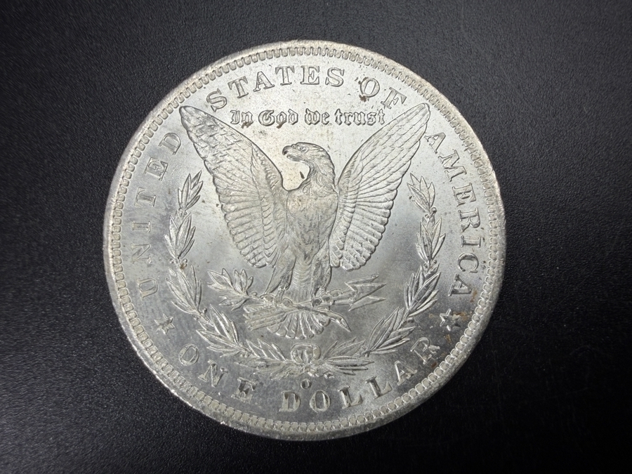 1885 O Brilliant Uncirculated Morgan Silver Dollar [Photo 3]