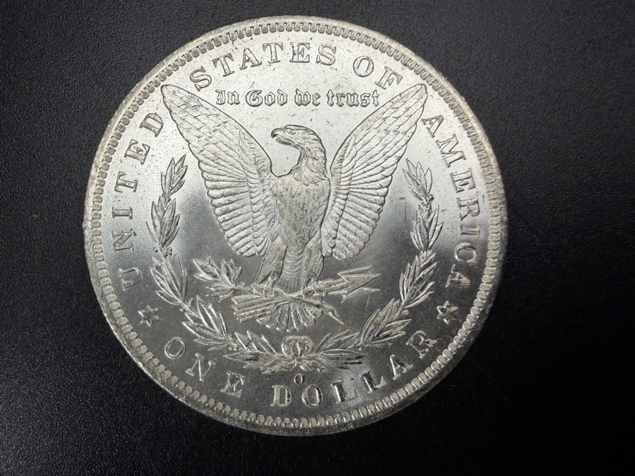 1885 O Brilliant Uncirculated Morgan Silver Dollar [Photo 3]