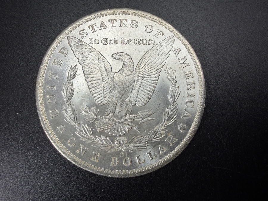 1885 O Brilliant Uncirculated Morgan Silver Dollar [Photo 3]