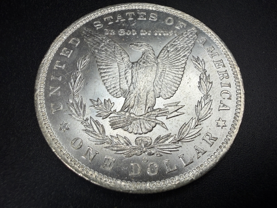 1885 O Brilliant Uncirculated Morgan Silver Dollar [Photo 4]