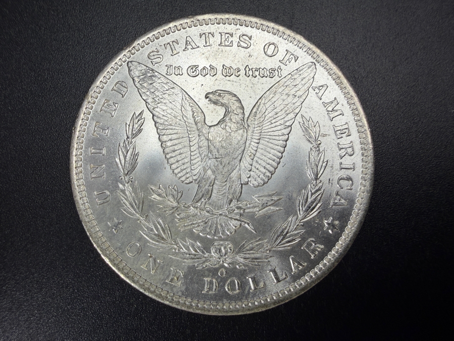 1885 O Brilliant Uncirculated Morgan Silver Dollar [Photo 3]