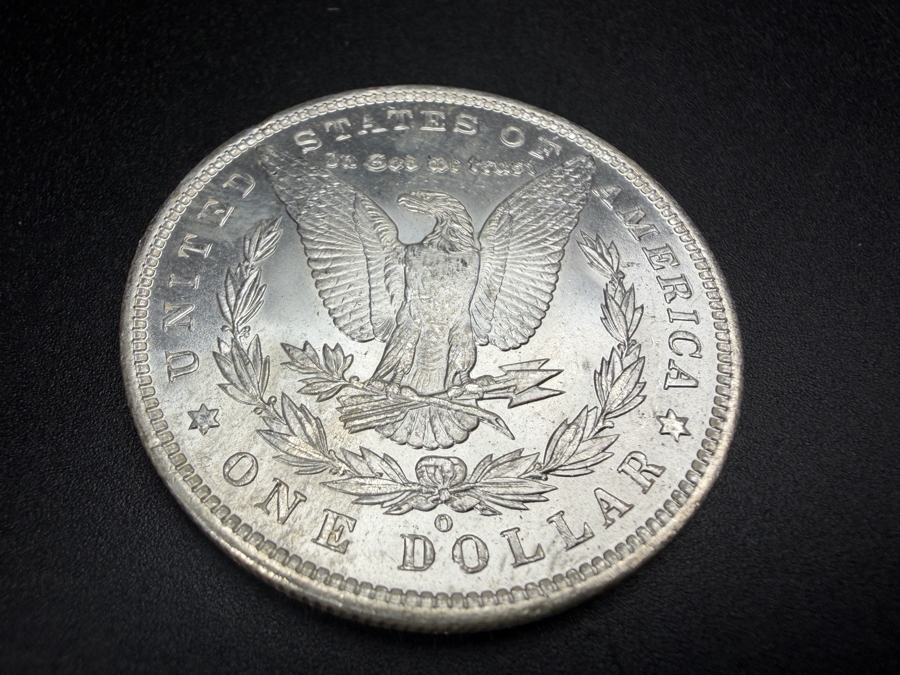 1885 O Brilliant Uncirculated Morgan Silver Dollar [Photo 4]